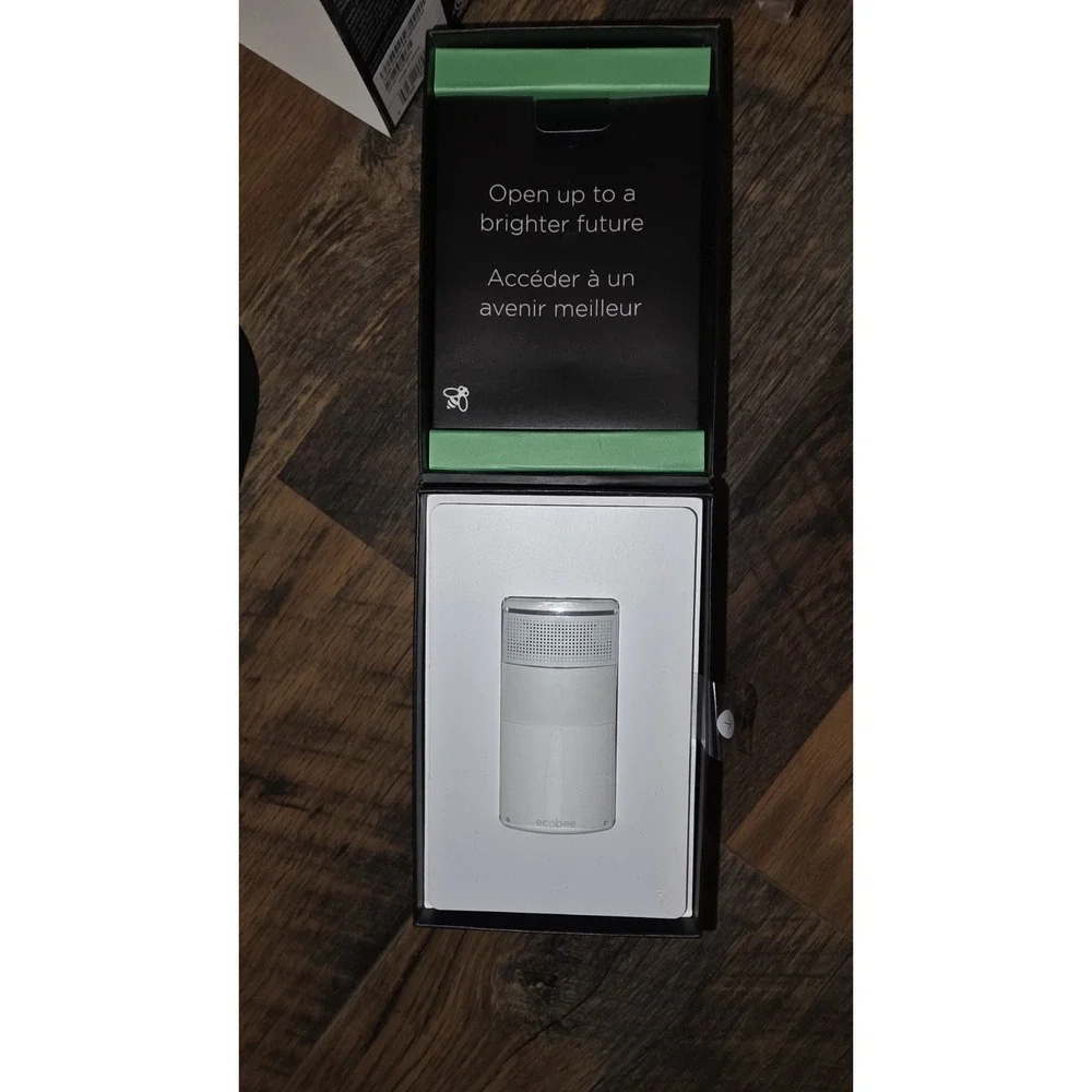 Ecobee Smart Light SWITCH + EB-SMSWVC-01 WHITE Built-In Alexa + Apple‎ Homekit